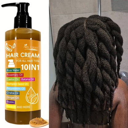 10-in-1 Hair Essence High Permeability Hair Care Film, Batana Rosemary Castor Oil Biotin & Keratin