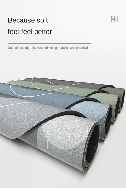 Kitchen Mat Set 2 Piece Anti-Slip Water Absorbent Thickened Diatom Mud Floor Mats for Kitchen Bathroom Entryway