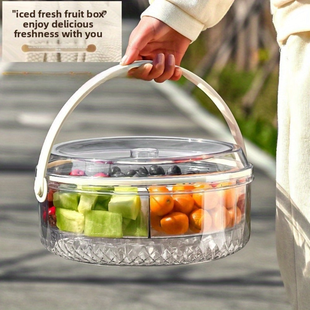 Portable Ice Bucket with Lid Large Insulated Beverage Cooler for Outdoor Party Beer Champagne Fruit