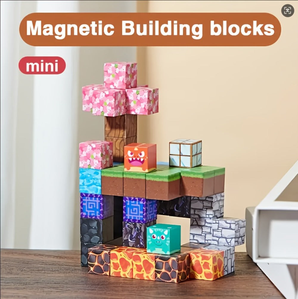 Magnetic Tiles Building Blocks for Kids 100PCS 210PCS, ABS Magnetic with the Listed Color, Size or Set Options for Everyday Use