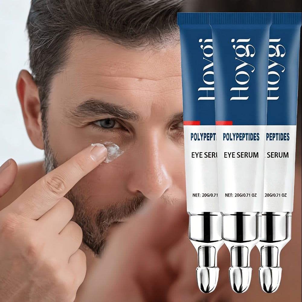Eye Cream 3-Pack with Caffeine – Instant Firming & Brightening Eye Gel for Dark Circles Puffiness & Under Eye Bags