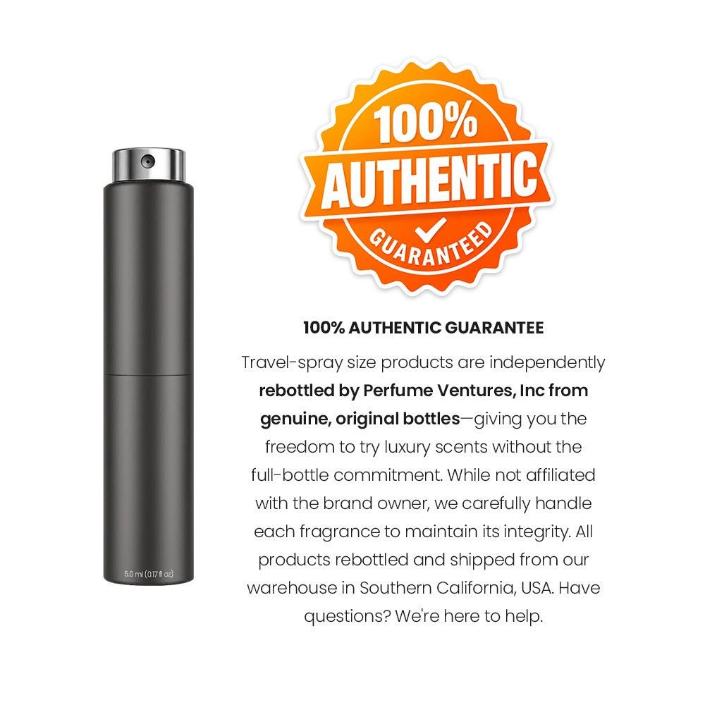Acqua Di Gio EDT Travel Spray for Men 5ml Portable Atomizer Aquatic Fresh Cologne Bergamot for Bath Time, Home Spa and Personal Care