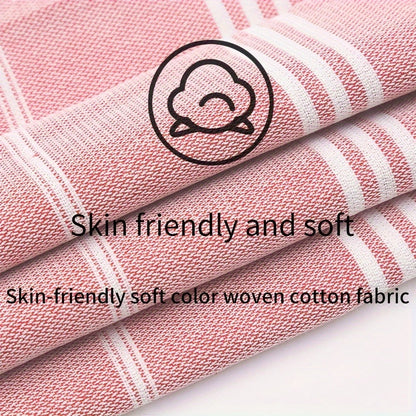 Hooded Beach Poncho Turkish Cotton Sandproof - Wearable Surf Changing Towel Thin Bathrobe, S & L
