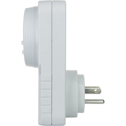 7-Day Digital Programmable Timer with Dual Outlet - Indoor Electric Timer for Hydroponics, Lamp, Light