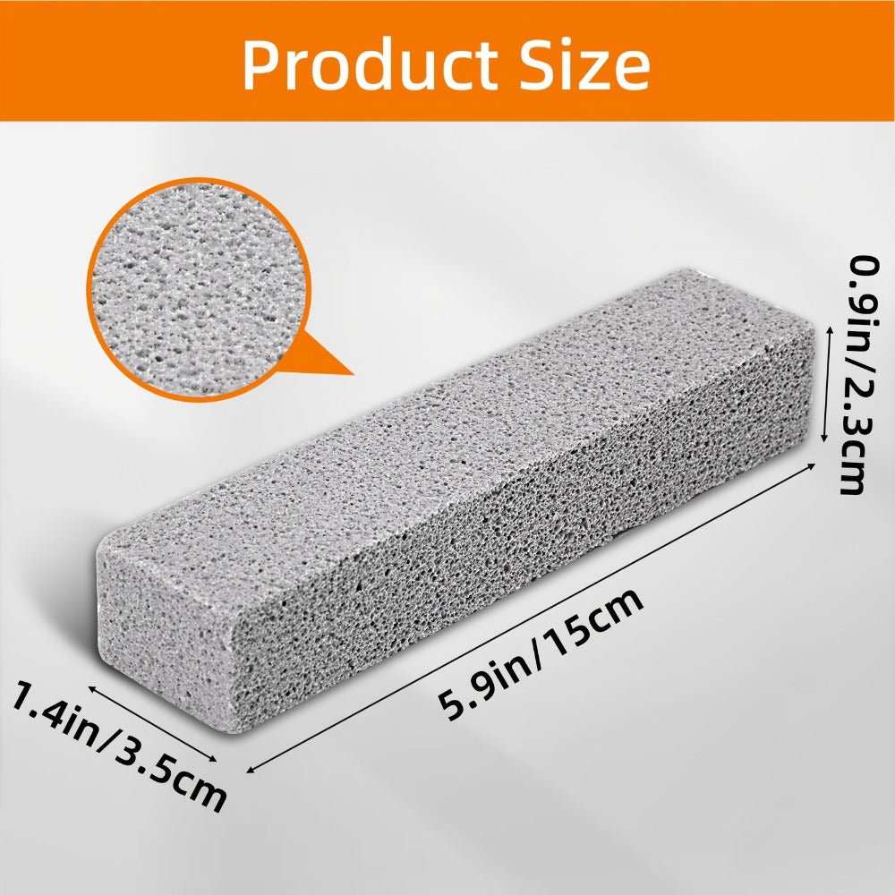 Pumice Stone Cleaning Sticks 25pcs Heavy Duty Scouring Stick for Toilet Bowl Bath Kitchen Pool Tile Grout Hard Water Stain Remover Household