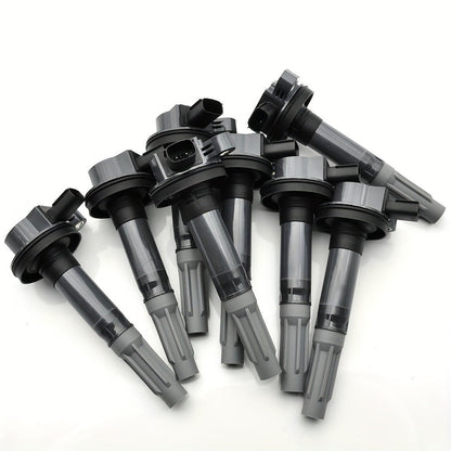 Ignition Coil & Iridium Spark Plug Kit 8-Pack for 2011-2020 Ford F-150 Mustang Lobo 5.0L V8 UF622 SP411 Direct Fit OEM Replacement Pure