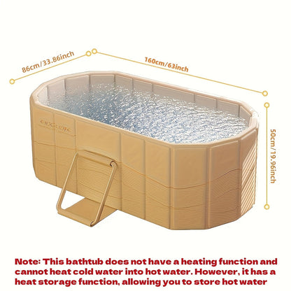 Portable Hot Tub Foldable for Garden, Patio and Yard Use, with the Listed Configuration, for Everyday Use and Organized Storage