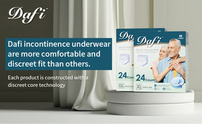 Adult Incontinence Underwear for Women Men Disposable Pull Up Briefs Overnight Bladder for Entryways, Bedrooms and Living Spaces