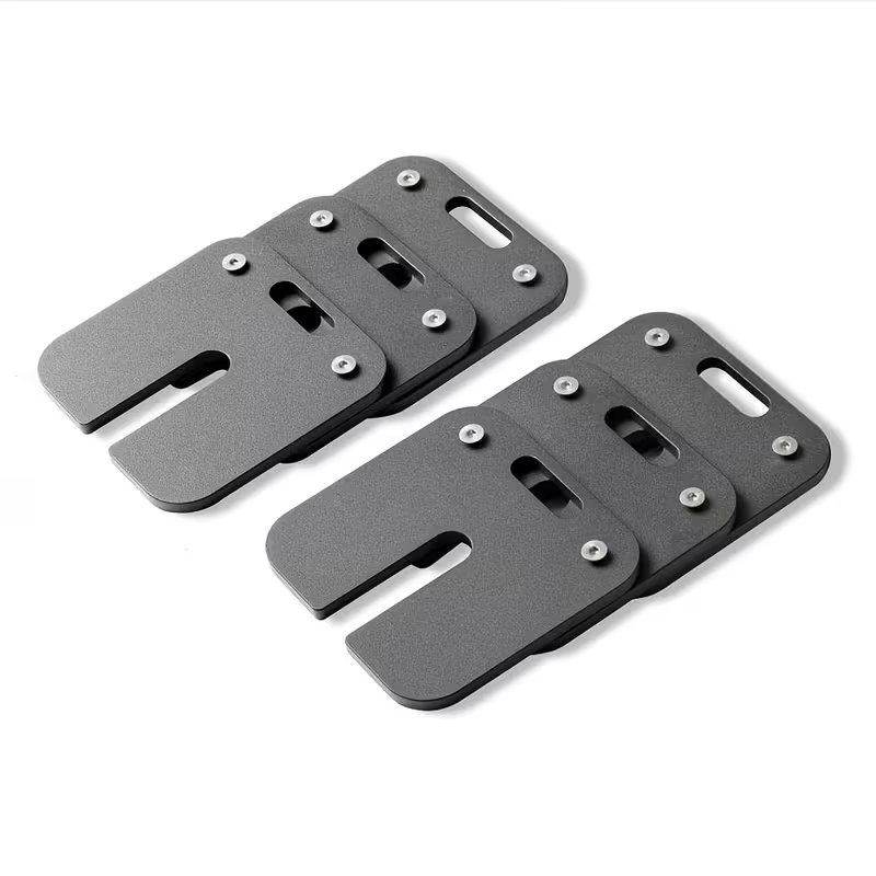 Quick-Lock Adjustable Dumbbell Set 10–80LB – 5LB Increments Square Weight Plates for Home Gym Fitness, Compatible Longer Screws & Add-On