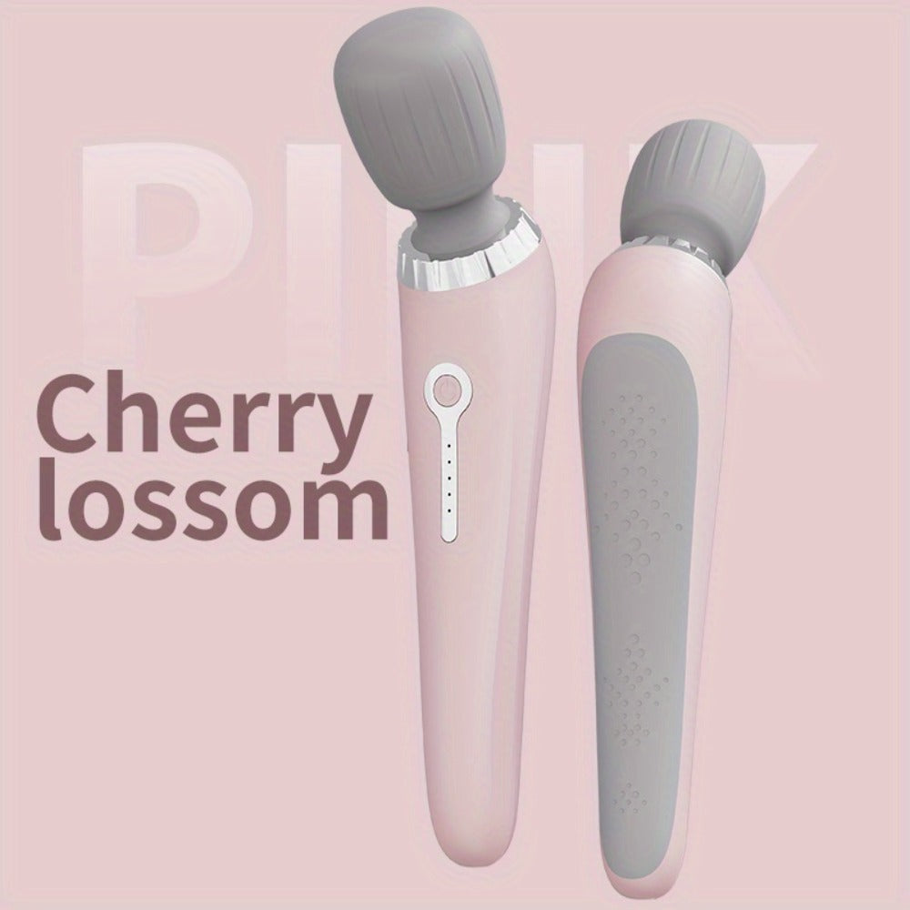Handheld Massager for Neck Back & Legs, 5-Speed USB Rechargeable Portable Body Massager with Long Battery Life