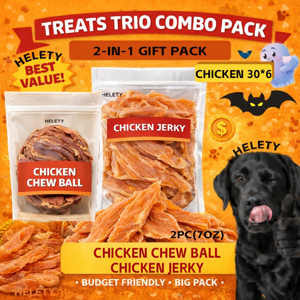 Chicken Jerky Dog Treats – Dried Chicken for Dogs, High Protein Easy to Digest, Long Lasting Training Reward Snacks