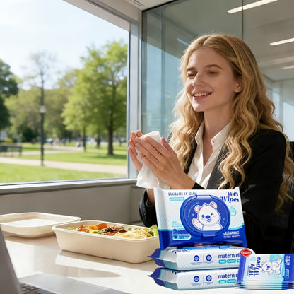Flushable Wet Wipes for Adults with Probiotics, Plant-Based Fibers, Fragrance Free, Sewer Safe, & Thick Disposable Butt Wipes