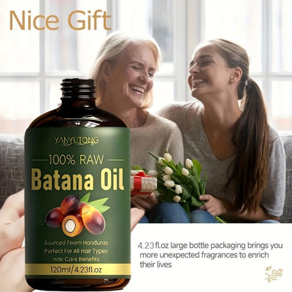 Batana Oil Hair Growth Treatment Large Capacity Deep Moisturizing Hydrating Split End Repair Dry Damaged Hair Scalp Activation Natural Real