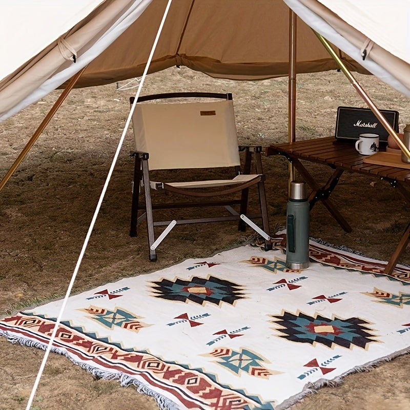 Picnic Blanket Bohemian | Camping Mat Tablecloth Sofa Blanket Indoor Outdoor Universal Carpet