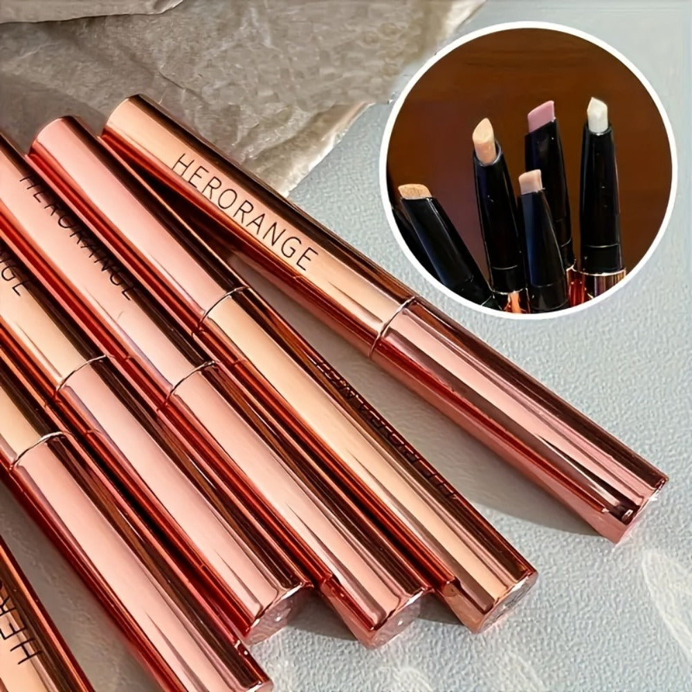 Shimmer Eyeshadow Stick Set 6 Pcs for Women – Pearl Sparkling Waterproof Long-Lasting Eye Makeup Pens with Squalane
