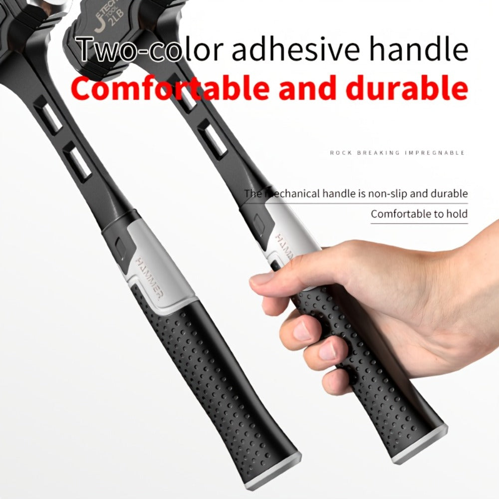 Octagonal Hammer High Carbon Steel Sledge Hammer with Grip Handle for Entryways, Bedrooms and Living Spaces