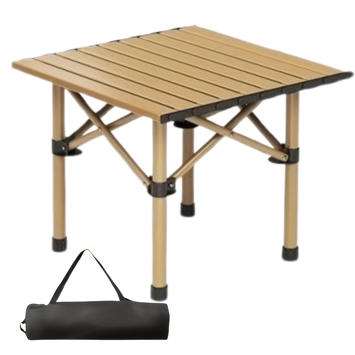 Folding Camping Table with Storage Bag – Large Portable Outdoor Picnic Table for Camping, BBQ, Garden, Backyard & Self-Driving Tours