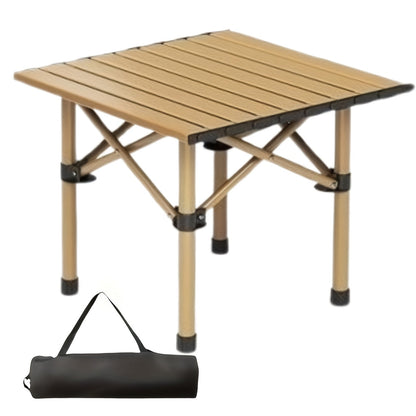 Folding Camping Table with Storage Bag – Large Portable Outdoor Picnic Table for Camping, BBQ, Garden, Backyard & Self-Driving Tours