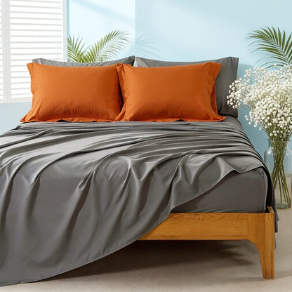 Comforter Set 7-Piece Bed in a Bag Queen King Full Soft Microfiber Down Alternative Comforter Fitted Sheet Flat Sheet Pillow Shams