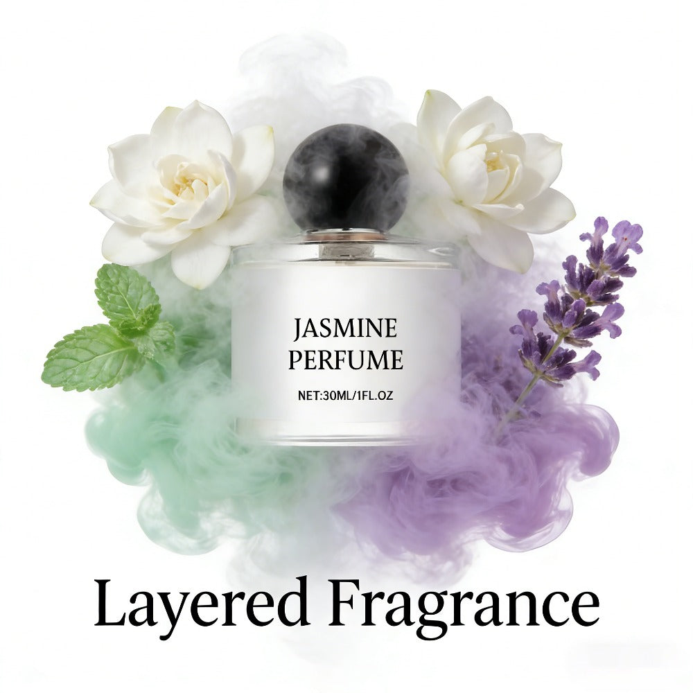 Perfume for Women Jasmine or Sweet Orange Blossom Spray with Fresh Mint, Jasmine and Lavender Notes