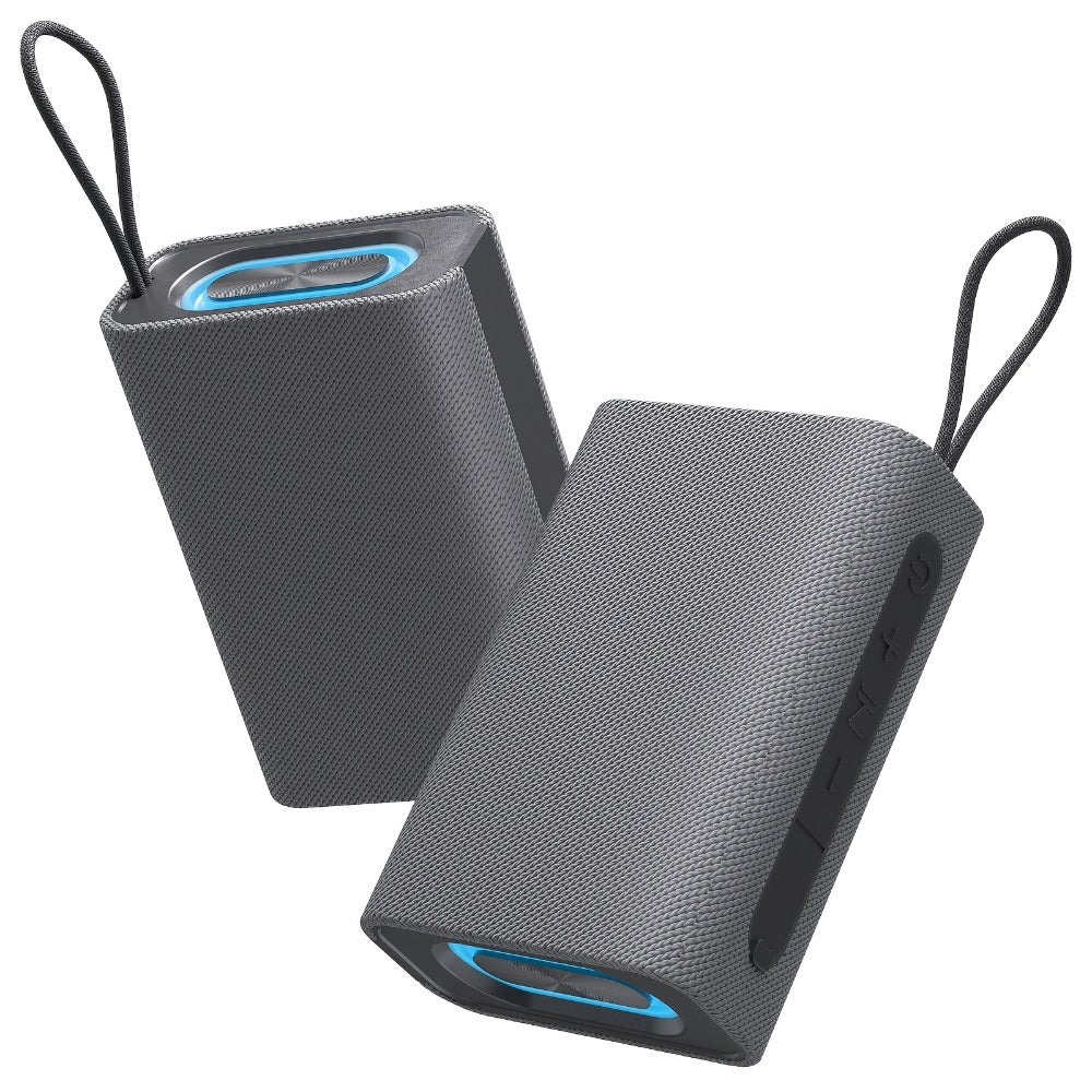 Portable Bluetooth Speaker PEICHENG Compact Stereo Model with USB-C, Button Controls and Four Colors