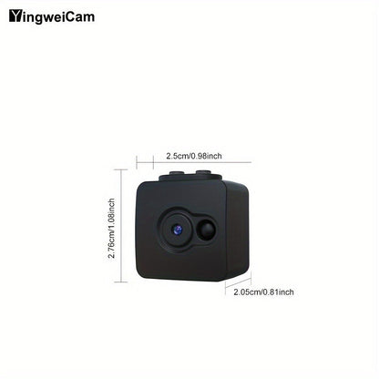 No WiFi Security Camera with SD Card Portable Rechargeable, Plug-and-Play Loop Recording for an Everyday Personal Care Routine