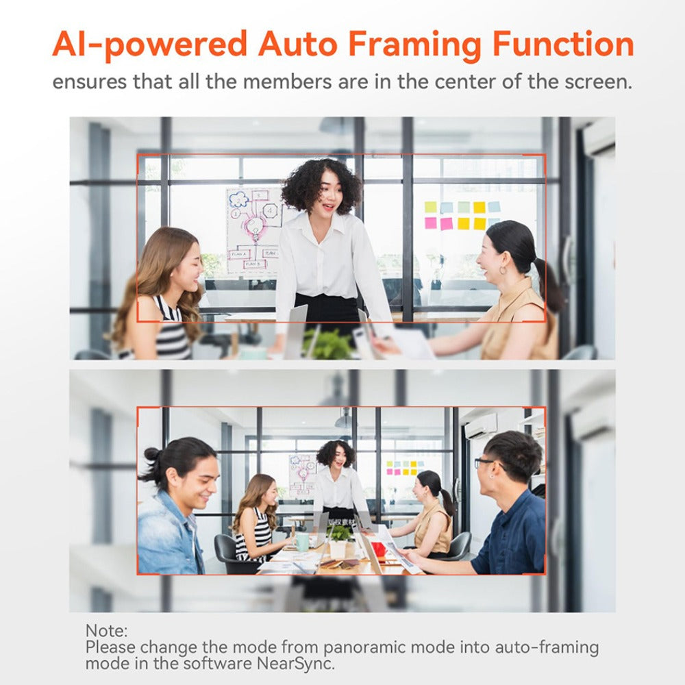 4K Webcam AI Auto Framing True Autofocus with Dual Noise Canceling Mics & 90° FOV for an Everyday Personal Care Routine