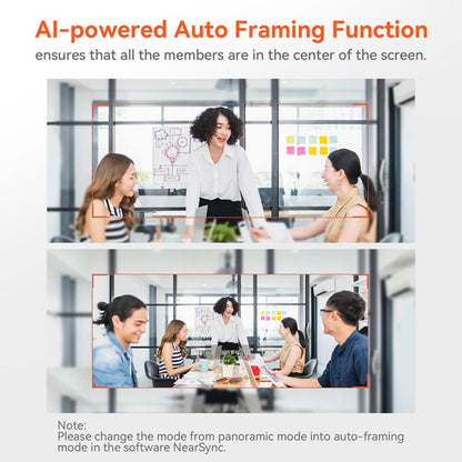 4K Webcam AI Auto Framing True Autofocus with Dual Noise Canceling Mics & 90° FOV for an Everyday Personal Care Routine