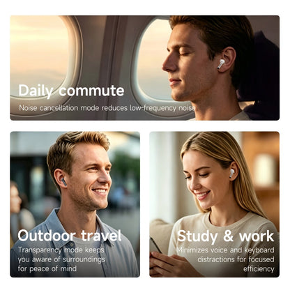 Wireless Earbuds Philips Bluetooth 6.0 Semi-Open Back with Rechargeable Case in White or Black