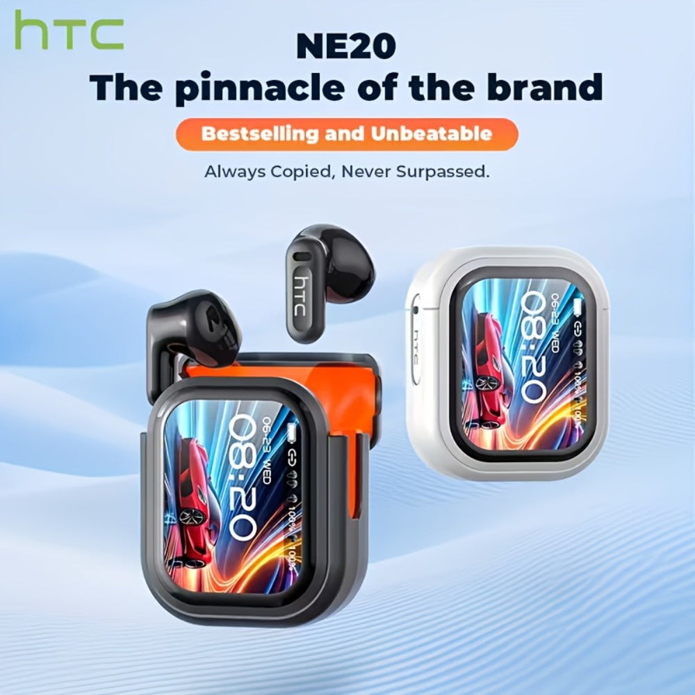 131 Language Real-Time Translation Wireless Headphones HTC NE20 TWS HiFi Sound Low for Bedside Audio, Alarms and Room Entertainment