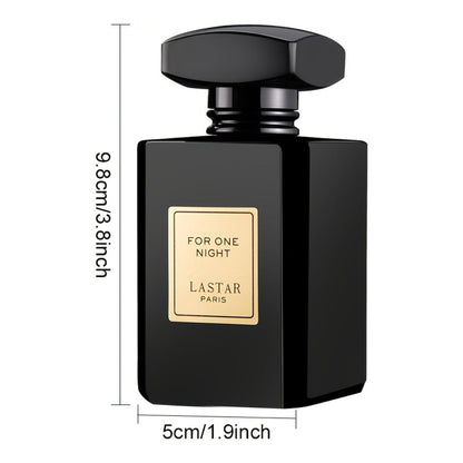 Men's Cologne LASTAR For One Night 55ml Eau de Parfum Spray in Black Rectangular Glass Bottle