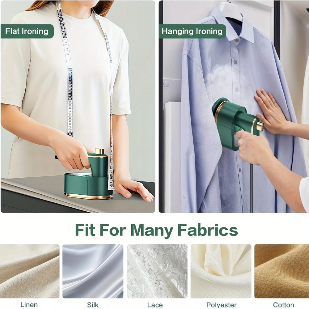 Portable Travel Clothes Steamer Mini Handheld Garment Steamer Iron with the Listed Color, Size or Set Options for Everyday Carry