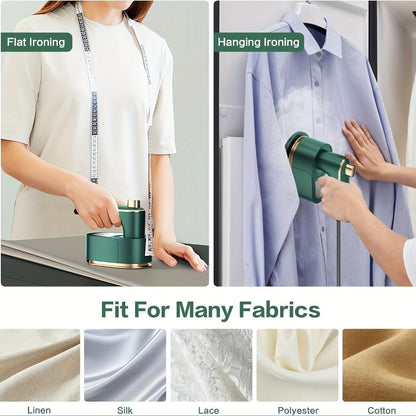 Portable Travel Clothes Steamer Mini Handheld Garment Steamer Iron with the Listed Color, Size or Set Options for Everyday Carry