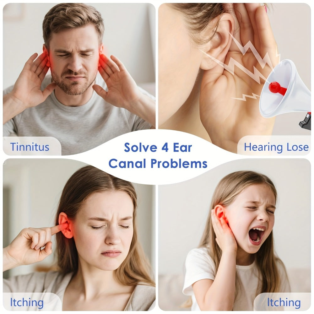 Earwax Removal Kit Pro with Visual Waste Tank, Interchangeable Nozzles, USB Rechargeable Ear Cleaner for Adults