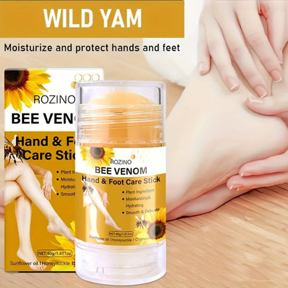 Bee Venom Body Care Set 5pcs Full Body Kit for Lips Face Neck Hands Feet, Non-Greasy Fast Absorption