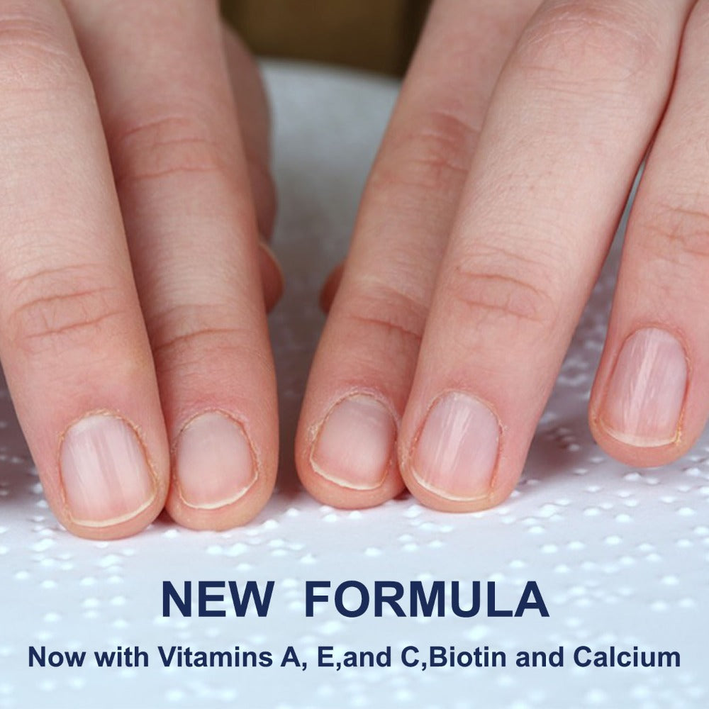 Nail Strengthening Kit 5-in-1 Formaldehyde-Free, Top Coat, Base Coat, Nail Hardener, Cuticle Oil & Polish