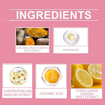 Cleansing Pads 180pcs - Turmeric Niacinamide Citric Acid Deep Cleansing Makeup Remover Gentle Face Pads
