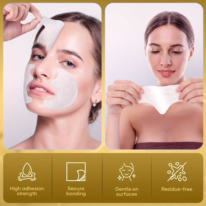 Anti-Wrinkle Face Patches 21pcs with Collagen Retinol Hyaluronic Acid & Aloe Vera – Forehead Smile Line Nasolabial Fold Overnight Skin