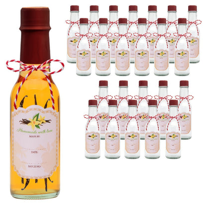 Small Sauce Bottles with Lids 5oz Sealed Inner Cover Set for Hot Sauce Salad Dressing Tomato for Home Cooking, Dining and Outdoor Meals