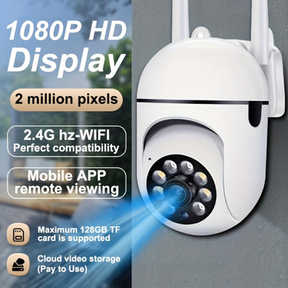 Security Camera 1080P Dome Four-Pack with Dual-Band WiFi, 360 PTZ, Motion Tracking and Two-Way Audio