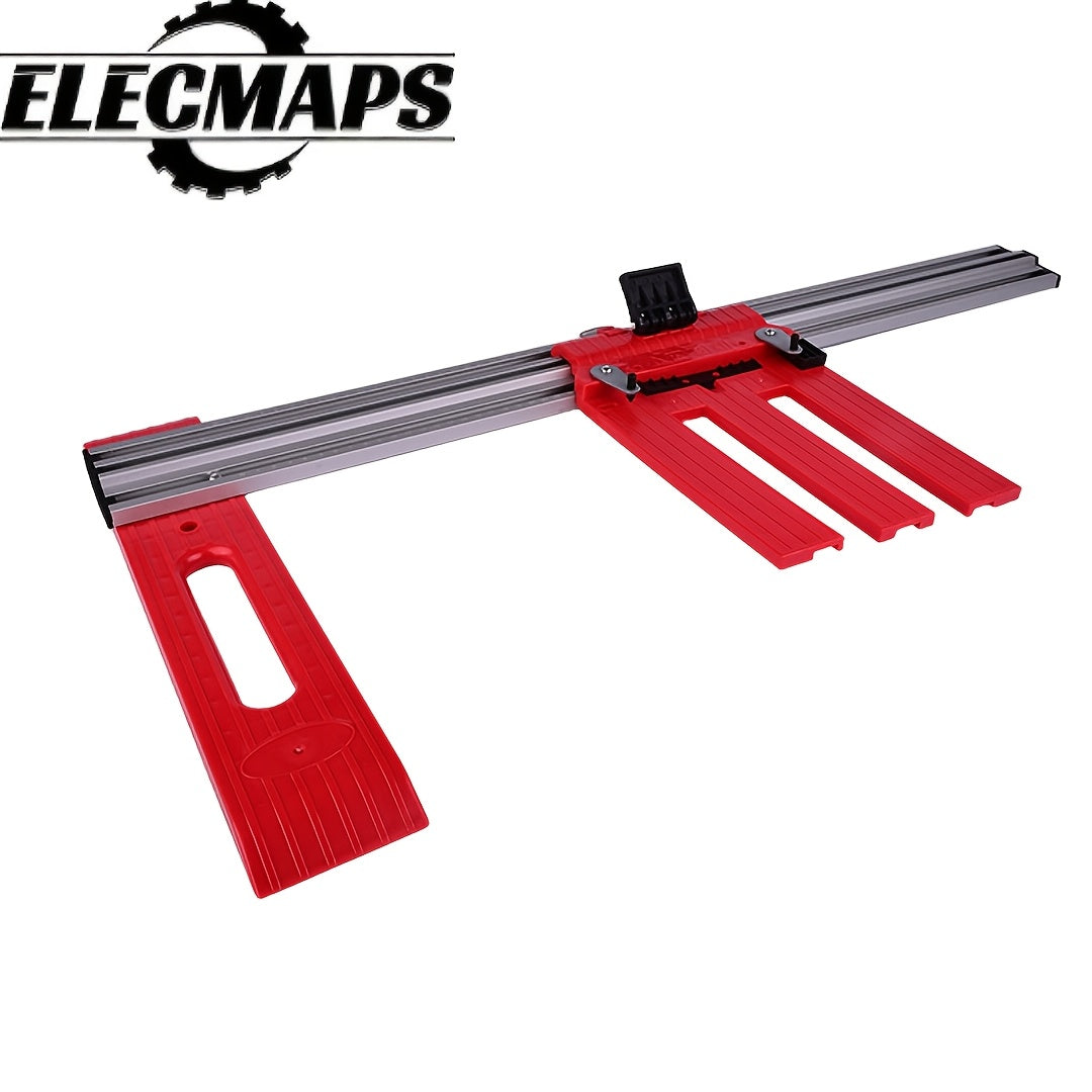 Circular Saw Guide Rail Heavy Duty Metal Manual Precision Cutting Tool for DIY Woodworking Construction Straight Cut Guide No Electricity