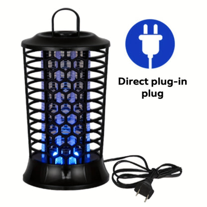 Indoor Bug Zapper Electric, Powerful Mosquito & Fly Zapper with Bug Collector Tray, Easy Clean, Silent Operation