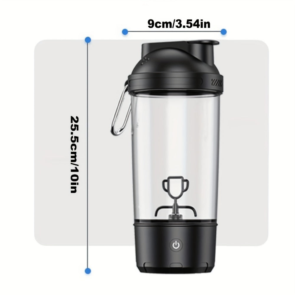 Electric Protein Shaker Bottle 24oz USB Rechargeable Self Stirring Blender Cup Portable Gym for Entryways, Bedrooms and Living Spaces