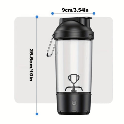Electric Protein Shaker Bottle 24oz USB Rechargeable Self Stirring Blender Cup Portable Gym for Entryways, Bedrooms and Living Spaces