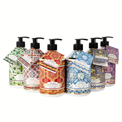 Liquid Hand Soap with Floral Press Bottle, 21.3 fl oz, Scented Hand Wash in Lavender, Grapefruit