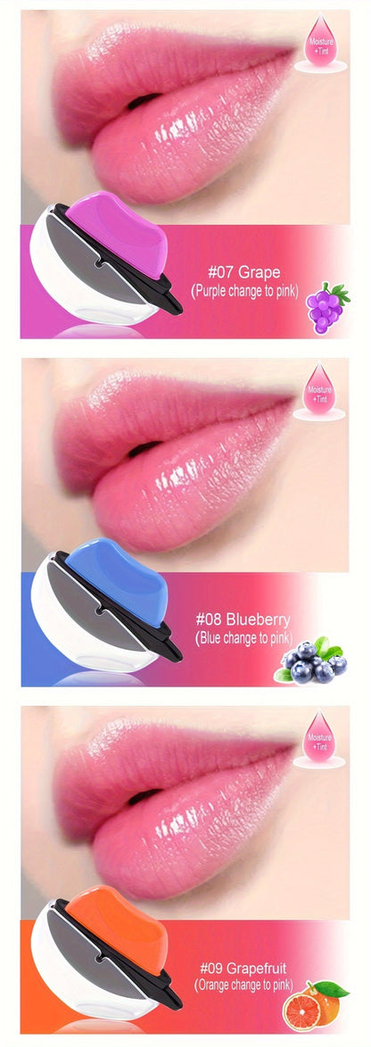 Lipstick Set, Mirsist 6-Piece Lip-Shaped Color Collection with Three Numbered Shade-Group Options