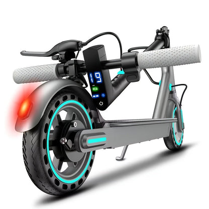 350W Foldable Electric Scooter for Adults 8.5 Inch Solid Tires 3-Speed LCD with the Listed Color, Size or Set Options for Everyday Use