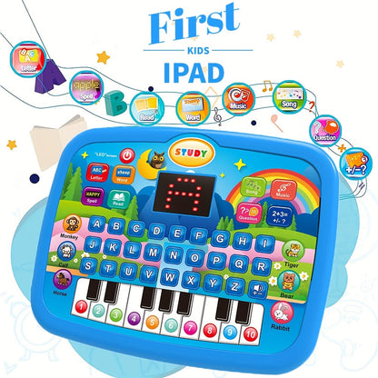 Educational Learning Machine for Kids with 2.2" Screen Alphabet Numbers Music Animals Piano Keys