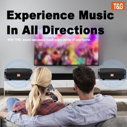 TG187 IPX4 Waterproof Outdoor Bluetooth Speaker | Dual Speakers, 4800mAh Rechargeable Battery, TWS Stereo Pairing