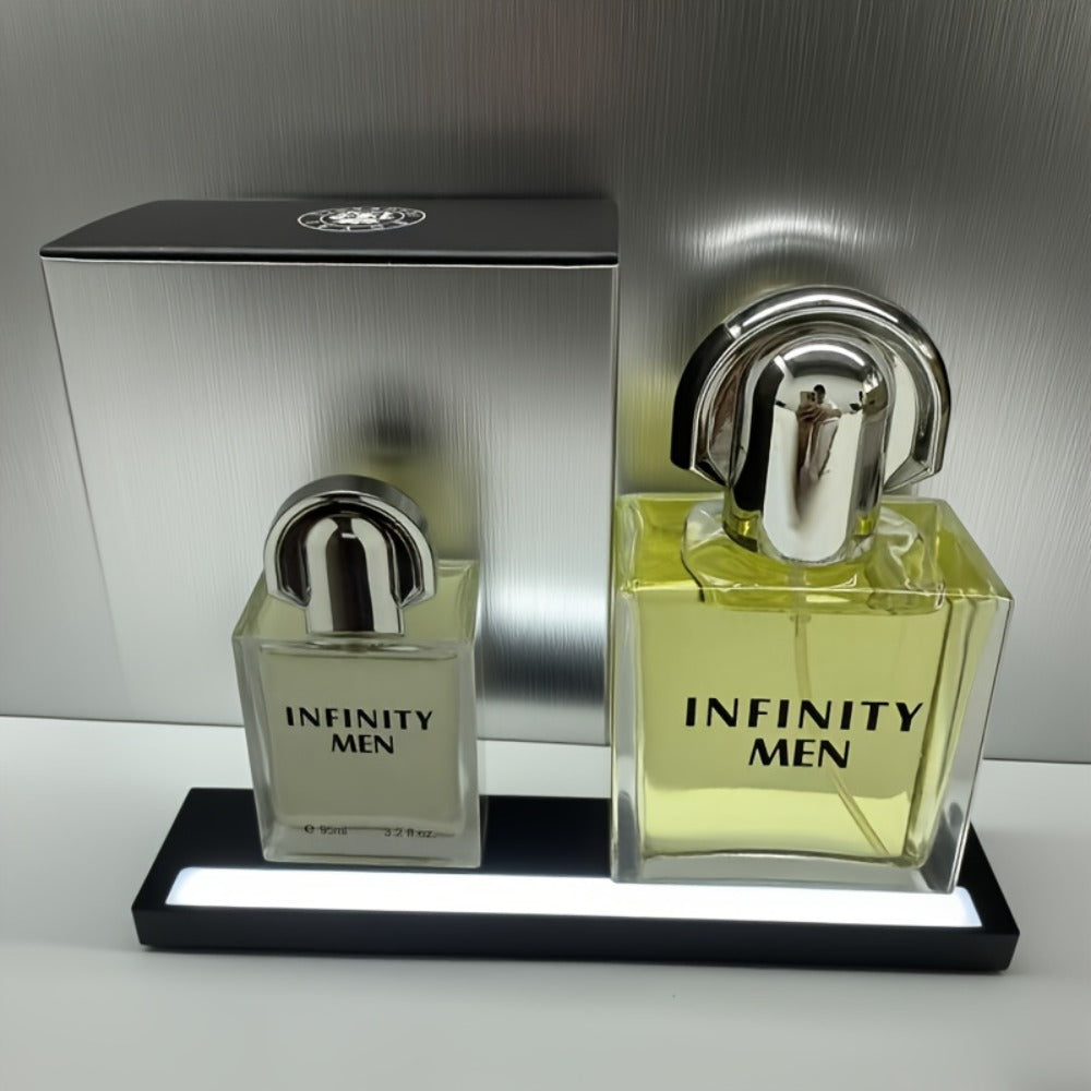 Eau de Parfum for Men 30ml in Mint-Green & Gold Travel Bottle with Woody Family for Daily Wear
